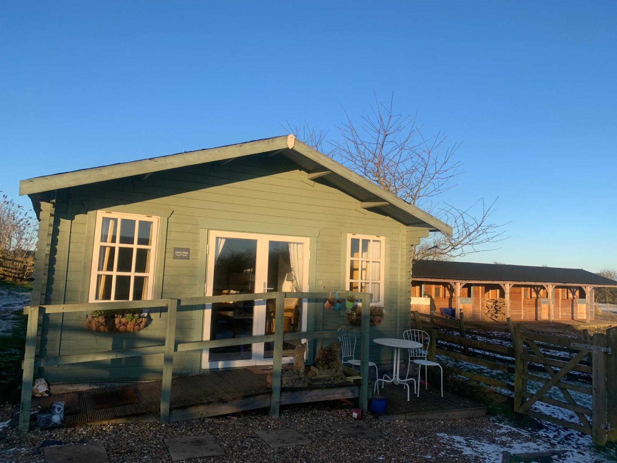 מורפת' Owls Nest Log Cabin מראה חיצוני תמונה